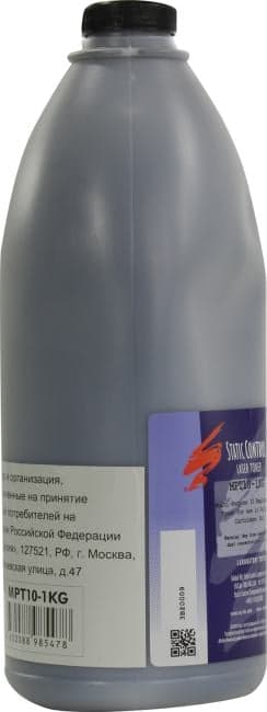 Тонер Static Control MPT10-1KG 1000гр.