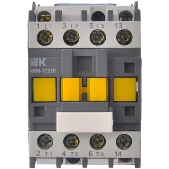 Контактор IEK KKM11-012-400-10 КМИ-11210 12А 400В/АС3 1НО