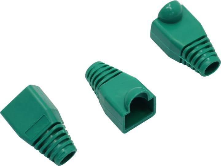 5bites <US016-GR> Колпачок изолирующий для коннектора RJ-45 (упаковка - 100 шт, зелёный)