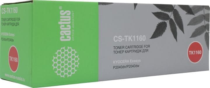 Картридж Cactus CS-TK1160 для Kyocera P2040dn/P2040dw