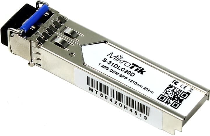 MikroTik <S-31DLC20D(I)>Модуль SFP (Duplex, LC, SM)