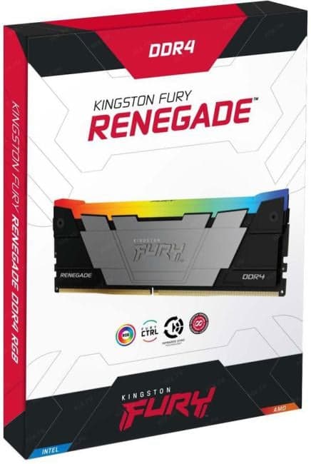 Kingston Fury Renegade RGB <KF432C16RB12A/16> DDR4 DIMM 16Gb <PC4-25600> CL16
