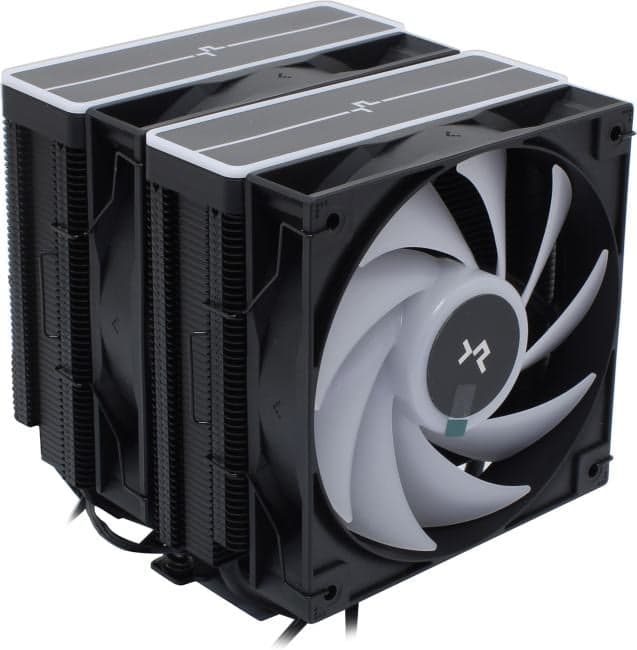 Deepcool <R-AG620-BKAMMN-GJD> AG620 BK ARGB V2 (115x/1200/1700/1851/AM4/AM5,29.4дБ,300-1950об/мин,Al+тепл.трубки)