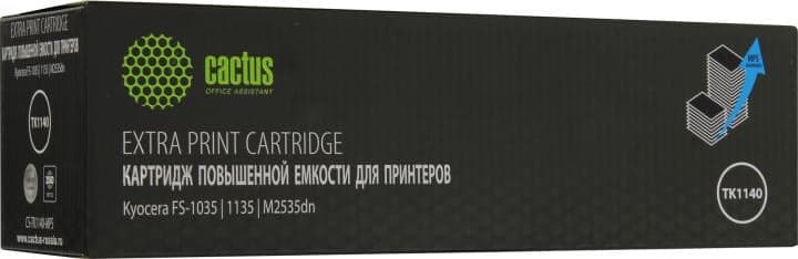Картридж Cactus CS-TK1140-MPS Black для Kyocera FS-1035/1135/M2535dn