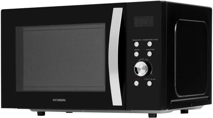 Микроволновая Печь Hyundai HYM-D2078 23л. 800Вт черный/серебристый