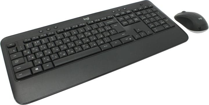 Logitech Wireless Advanced MK540 (Кл-ра, FM,USB+Мышь 3кн,Roll,FM,USB) <920-008686/920-008691>