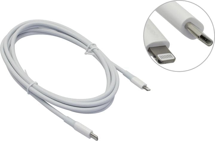 60749 - Кабель Ugreen US171 Lightning To Type-C 2.0 Male Cable White 2M, 60749 все наши цены всегда включают НДС