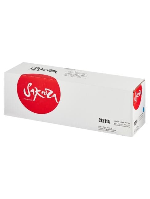 Картридж SAKURA CF211A Cyan для HP LJ M251/M276