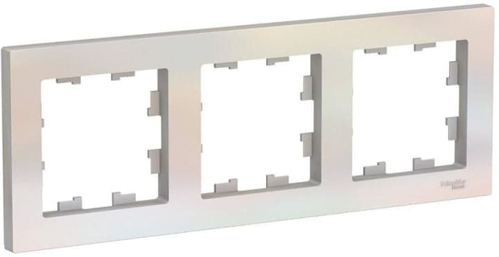 Schneider Electric ATN000403 ATLASDESIGN 3-постовая РАМКА, универсальная, ЖЕМЧУГ