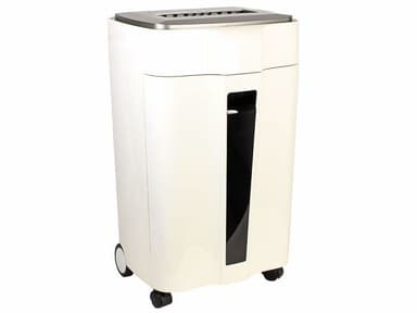 OK3925S240 Шредер Office Kit S240 3.9x25 (секр.P-4)/фрагменты/22лист./40лтр./скрепки/скобы/пл.карты/CD