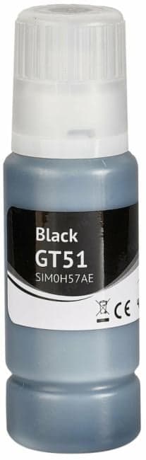 SIM0H57AE Чернила Sakura M0H57AE (№GT51 Black) для HP DeskJet GT 5810/5820/5812/5822, черный, 90 мл., 5000 к.