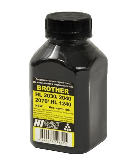 Тонер Hi-Black для Brother HL-2030/2040/2070/1240, Bk, 90 г