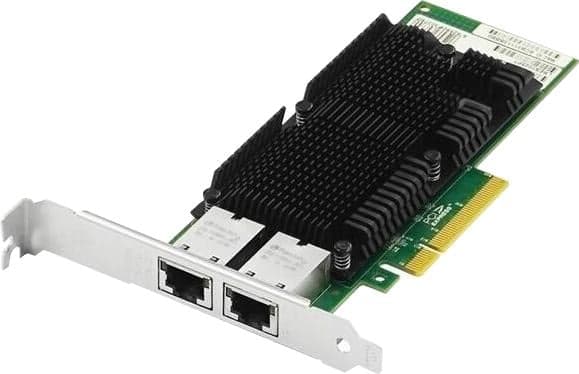 LR-LINK <LRES1025PT> Dual-port 10G Copper Ethernet Network Adapter PCI-Ex8 (2UTP 10Gbps)