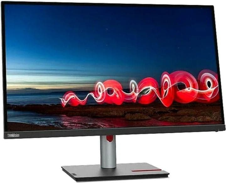 Монитор 63A3GAR1CB Lenovo 27" T27h-30 Black/Red, 16:9, IPS, 2560x1440, 4ms, 350cd, 60Hz, 1xHDMI, 1xDP, USB-C, 4xUSB, LA