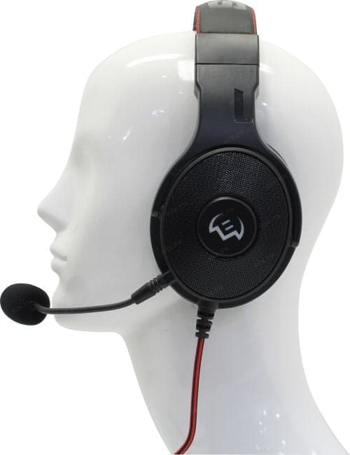 Наушники с микрофоном SVEN AP-U1001MV <Black> (с регулятором громкости, шнур 2.2м, USB)