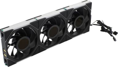 Lian Li <12RTLLCD1W3B BLACK> UNI FAN TL WIRELESS LCD 120 ARGB (4пин, 124x120x28мм, 31дБ, 0-1900об/мин, 3шт)