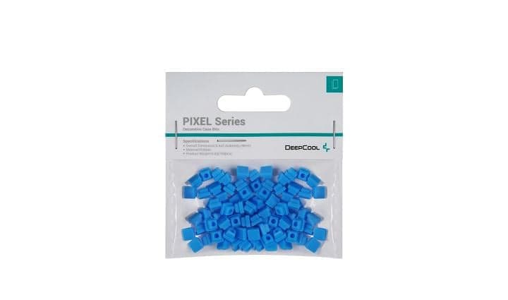 Deepcool <R-PIXEL-BU100-G-1> Декоративный элемент для оформления корпуса (синий, 5.4x5.4x4мм, 100шт.)