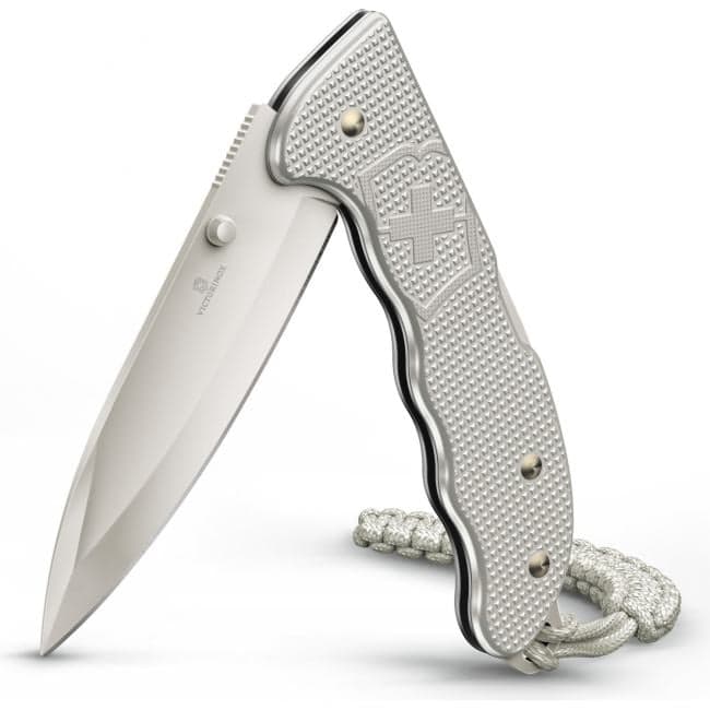 Нож перочинный Victorinox Evoke Alox (0.9415.D26) 136мм 5функц. серебристый подар.коробка