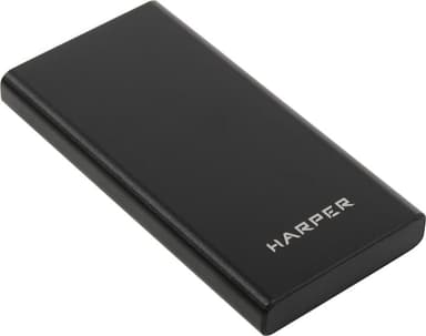 Внешний аккумулятор HARPER <PB-10031 Black> (2xUSB 2.1A, 10000mAh, Li-Pol)