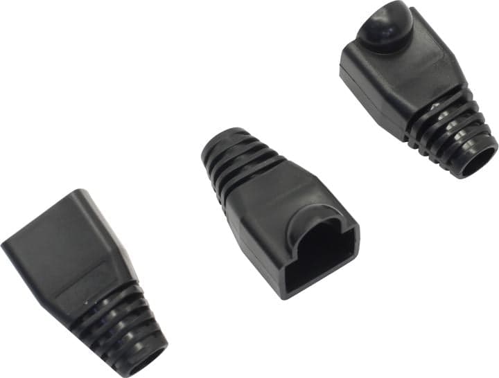 5bites <US016-BK> Колпачок изолирующий для коннектора RJ-45 (упаковка - 100 шт, чёрный)