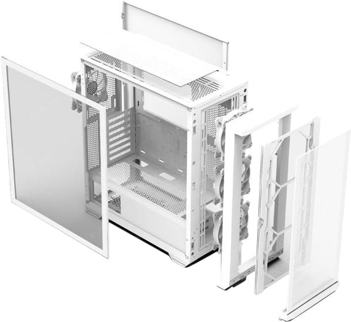 Miditower ZALMAN <Z10 DUO White> ATX без БП