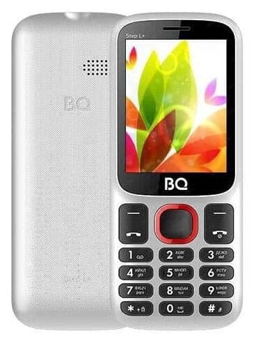 BQ 2440 Step L+ White/Red (QuadBand, 2.4" 320x240, GSM+BT, microSD, 77г)