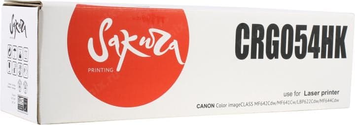 Картридж SAKURA CRG054HK Black для Canon LBP622/MF641Cw/MF642Cdw/MF644Cdw