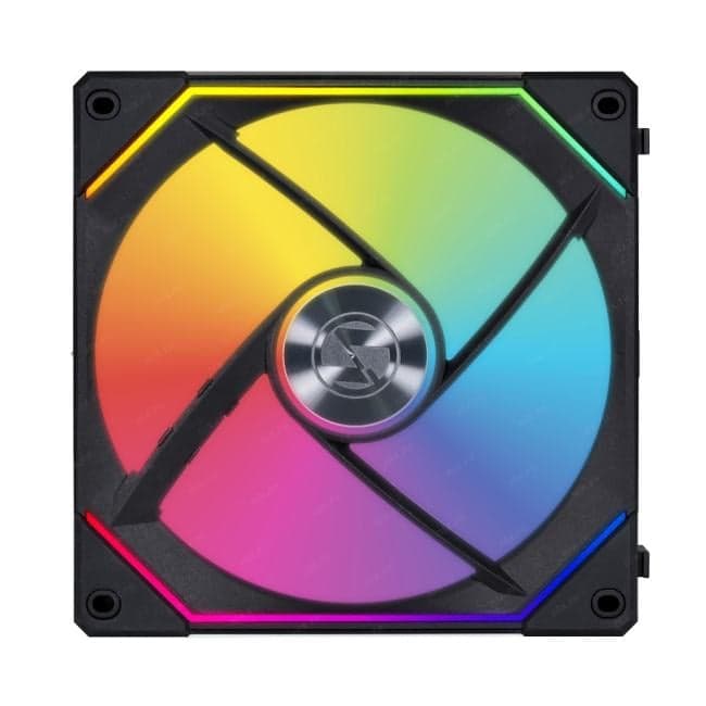 Lian Li <UF-SLIN140-1B> UNI FAN SL-INF 140 RGB Black (4пин, 140x140x25мм, 28дБ, 0-1600об/мин)