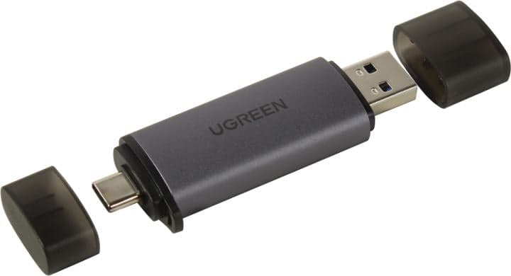 UGREEN <50706> USB-A/USB-C SD/microSD Card Reader/Writer