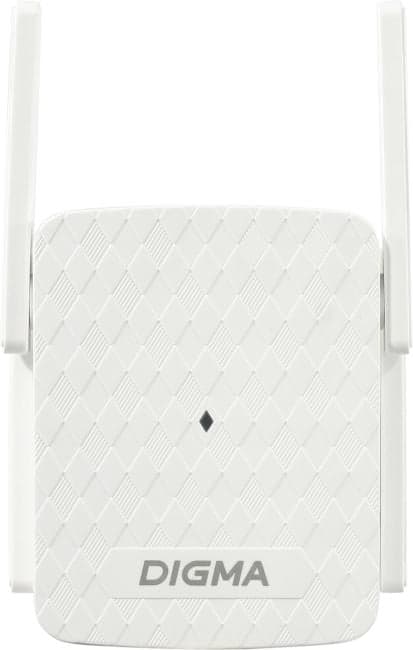 Digma <D-WR310V2 White> Wireless Extender (1UTP 100Mbps, 802.11b/g/n, 4x2dBi)