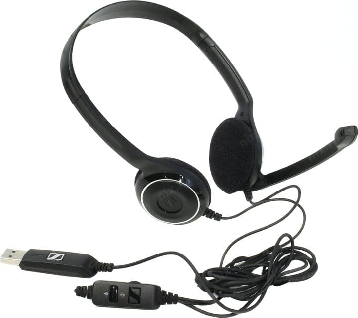 Наушники с микрофоном Sennheiser EPOS PC 8 USB (шнур 2м, с регулятором громкости) <504197/1000432>