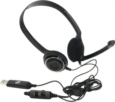 Наушники с микрофоном Sennheiser EPOS PC 8 USB (шнур 2м, с регулятором громкости) <504197/1000432>