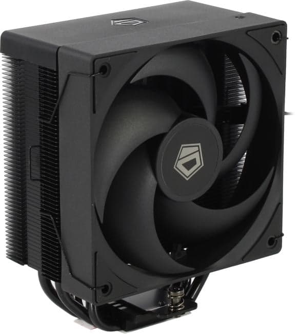 ID-Cooling <ID-CPU-SE-214-XT-V2-BLACK> (115x/1200/1700/1851/20xx/AM4/AM5, 27.2дБ, 300-2000об/мин,Al+тепл.трубки)