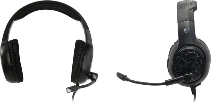 Наушники с микрофоном OKLICK HS-L930G <Black> (шнур 2.1м, USB) <1192375>