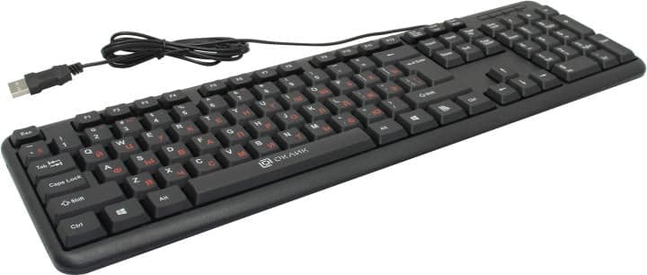 Клавиатура OKLICK 90M Black <USB> 104КЛ <402127>