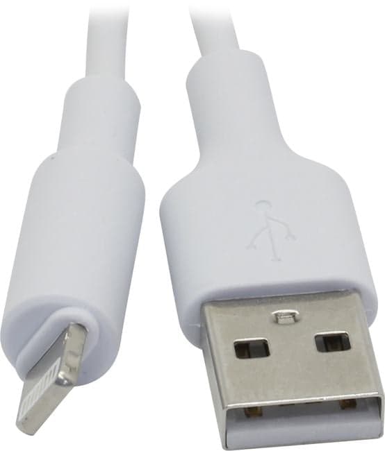 Hoco <X25 White> Кабель USB AM-->Lightning 1м