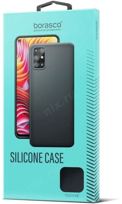 Чехол (клип-кейс) BoraSCO для Vivo Y53S черный