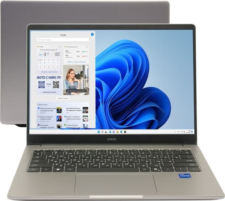 HONOR MagicBook X14 <5301ALWU GDG-X> i5 12450H/16/512SSD/WiFi/BT/Win11/14"