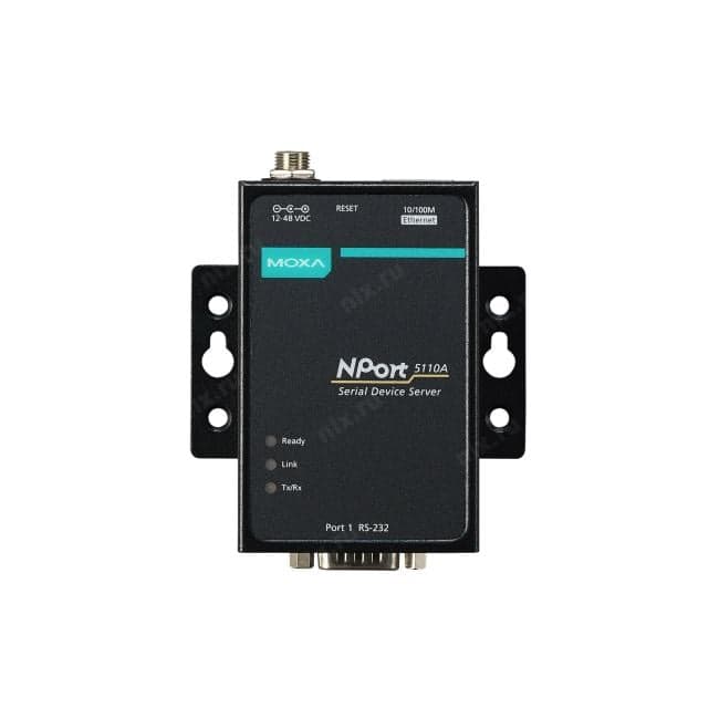 MOXA <NPort 5110A> Преобразователь RS-232 -> UTP 100Mbps