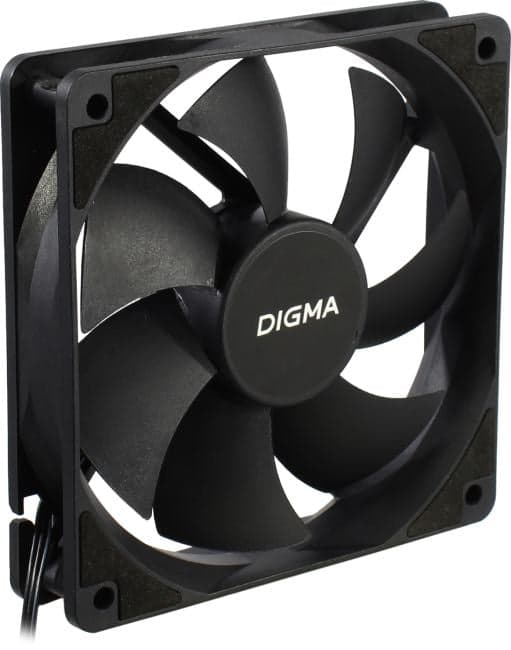 Digma <DFAN-120-7> (3пин, 120x120x25мм, 23dB, 1200об/мин)