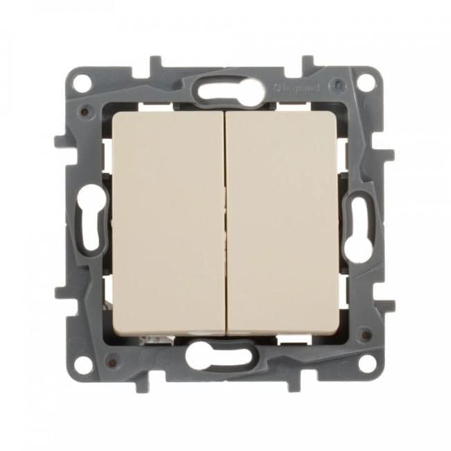 Legrand 672302 Выкл 2кл СЛНК ETIKA