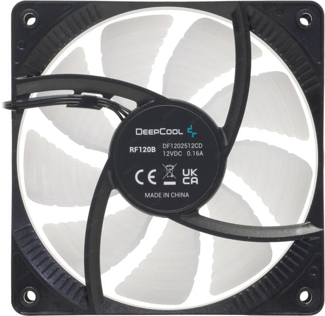 Deepcool <DP-FLED-RF120-BL> RF120 (3пин, Blue LED, 120x120x25мм, 21.9дБ,1300об/мин)