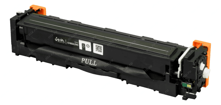 SACF400A/045BK Картридж SAKURA CF400A/045BK для HP и Canon, черный, 1 400к.