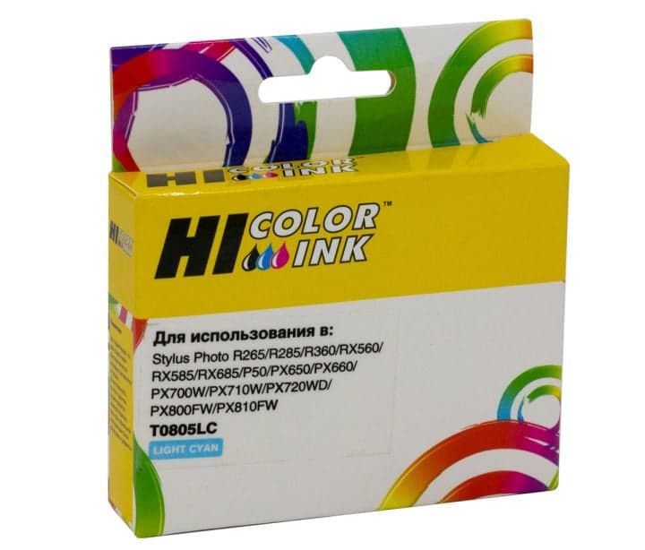 Картридж Hi-Black (HB-T0805) для Epson Stylus Photo P50/PX660/700W/800FW/R265, LC