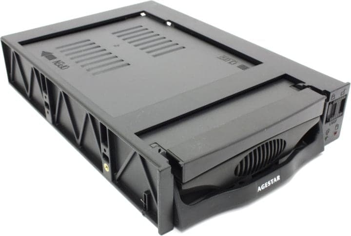 AgeStar <SR3P(SW)-1F-Black> Мобильное шасси для HDD 3.5" SATA