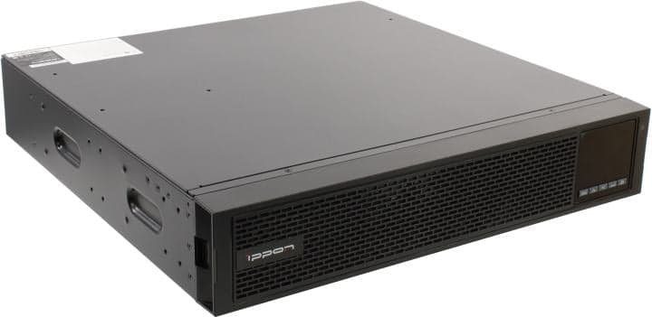 UPS 1500VA Ippon <Innova RT II 1500 Black> LCD+ComPort+USB (подкл-е доп. батарей) <1398360>