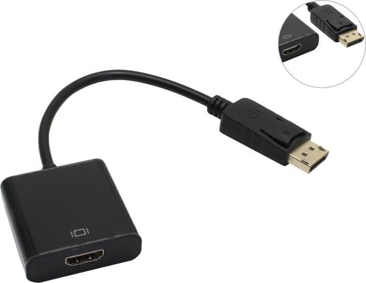Espada <EPortM-HDMI F20> Кабель-адаптер DisplayPort -> HDMI