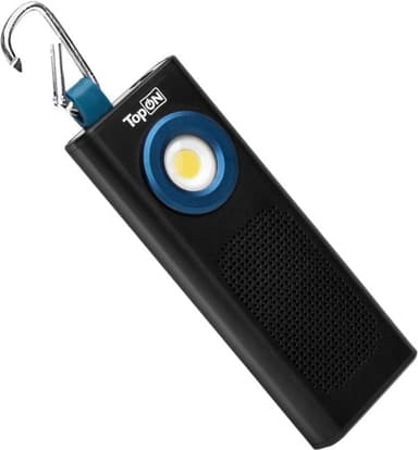 TopON TOP-MX05BT LED 5 Вт 500 лм 3.7 B 2 Ач 7.4 Втч Bluetooth колонка, дополнительный фонарь