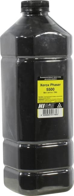 Тонер Hi-Black для Xerox Phaser 5500, Bk, 700 г, канистра