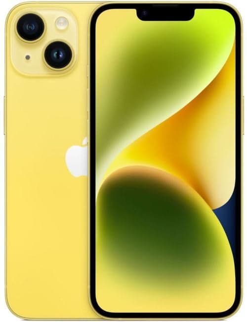 Apple MR3G3CH/A Apple IPhone 14 Yellow 256GB цвет:желтый с 2-я сим слотами